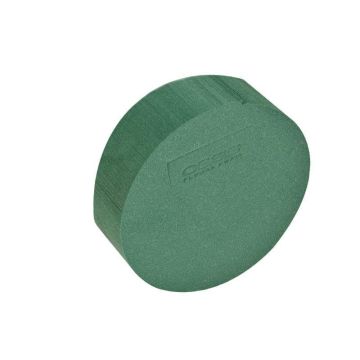 OASIS® Ideal Masa para flores frescas Cilindro, verde, 7 cm, Ø 22 cm