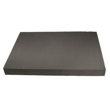 OASIS® Black Ideal Masa para flores secas Placa, negro, 50 x 50 x 6 cm