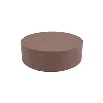 OASIS® Esponja húmeda Cilindro, NatureSource 20 % de materias primas de origen biológico, marrón, 7 cm, Ø 22 cm