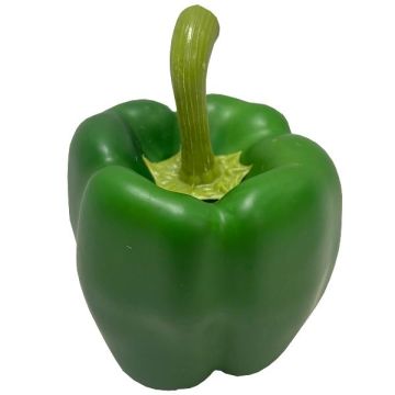 Hortaliza artificial pimiento REKLA, verde, 8 cm, Ø 7,5 cm