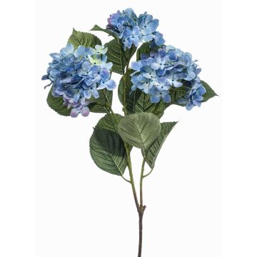 Rama artificial de hortensia SWINER, azul, 100 cm