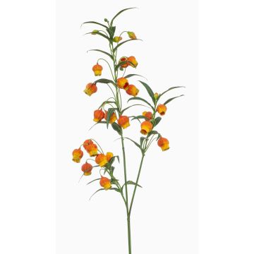 Rama artificial de lirio SWALOR, naranja-amarillo, 110cm