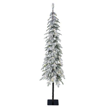 Árbol de Navidad artificial de tronco alto MOLDE DELUXE, con nieve artificial, LED, 150cm, Ø30cm Árbol de Navidad artificial de tronco alto MOLDE DELUXE, con nieve artificial, LED, 150cm, Ø30cm