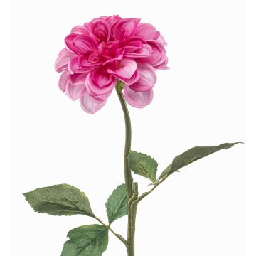 Flor artificial Dalia TOWMER, Eco Collection, rosa, 55 cm