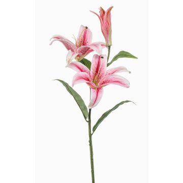 Lirio tigre artificial KRAWEL, Eco Collection, rosa-rosa, 85 cm Lirio tigre artificial KRAWEL, Eco Collection, rosa-rosa, 85 cm