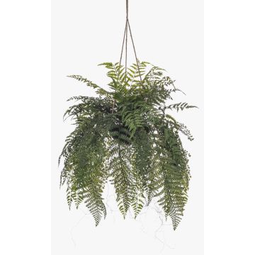 Arreglo floral artificial helecho MAXROL, cepellón, raíces, colgante, verde, 85 cm Arreglo floral artificial helecho MAXROL, cepellón, raíces, colgante, verde, 85 cm