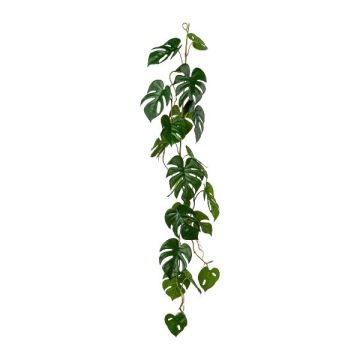 Guirnalda artificial de filodendro Monstera Deliciosa PIMBEL, 105 cm