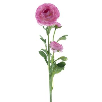 Flor artificial ranúnculo PROTO, rosa, 65 cm