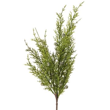 Rama de enebro artificial ALEKO con bayas, verde, 50 cm