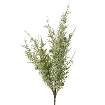 Rama de enebro artificial ALEKO con bayas, gris-verde, 50 cm