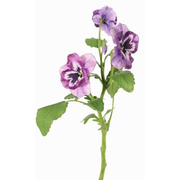 Rama decorativa de pensamientos SIANIE, violeta-azul-blanca, 35cm, Ø5-6,5cm Rama decorativa de pensamientos SIANIE, violeta-azul-blanca, 35cm, Ø5-6,5cm