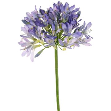 Flor de agapanto artificial KAFENA, azul-lila, 90cm, Ø20cm
