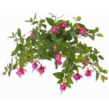 Fucsia artificial KROUSIA, ramita, fucsia-violeta, 30cm, Ø5cm Fucsia artificial KROUSIA, ramita, fucsia-violeta, 30cm, Ø5cm