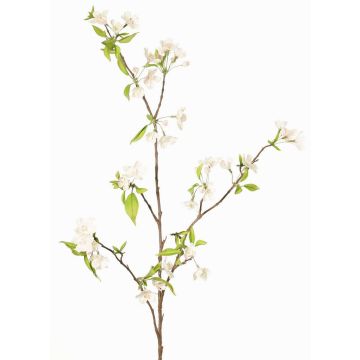 Rama decorativa de peral CLIVE, flores, crema-rosa, 115cm