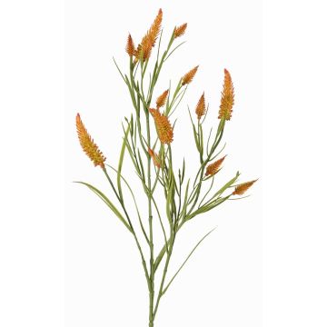 Rama decorativa de trébol artificial EUTIN con flores, naranja-verde, 80cm, Ø1,5-2cm Rama decorativa de trébol artificial EUTIN con flores, naranja-verde, 80cm, Ø1,5-2cm