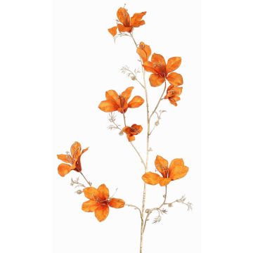 Rama decorativa de terciopelo GAZERA, naranja-dorado, 115cm Rama decorativa de terciopelo GAZERA, naranja-dorado, 115cm