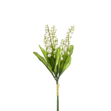 Ramo de flores artificiales lirio de los valles LEGOL, blanco, 35 cm