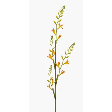 Flor artificial Montbretia KATHERYN, amarillo-naranja, 90 cm