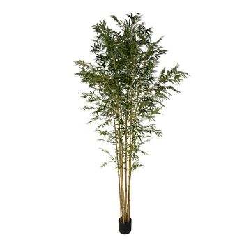 Árbol artificial de bambú japonés BAKNOR, troncos naturales, 240 cm