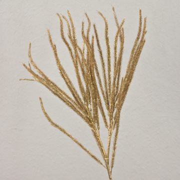 Rama de cedro artificial THEOBALD, brillo, oro, 60cm Rama de cedro artificial THEOBALD, brillo, oro, 60cm