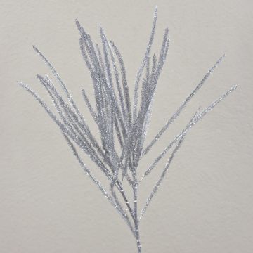 Rama de cedro artificial THEOBALD, brillo, plata, 60cm Rama de cedro artificial THEOBALD, brillo, plata, 60cm