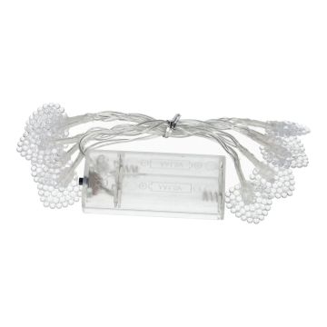Guirnalda luminosa CASSATA con 10 corazones LED, pilas, 90cm