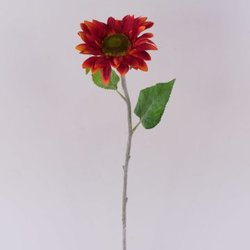 Girasol artificial MARIETTA, rojo, 60cm, Ø14cm Girasol artificial MARIETTA, rojo, 60cm, Ø14cm