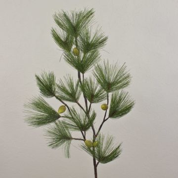 Rama de pino artificial ALKE con piñas, 100cm