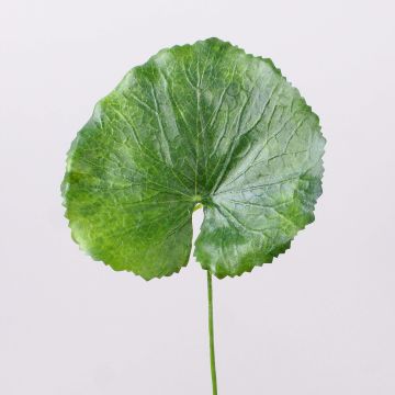 Hoja de geranio artificial HEIDEGARD, verde, 38cm, Ø13cm
