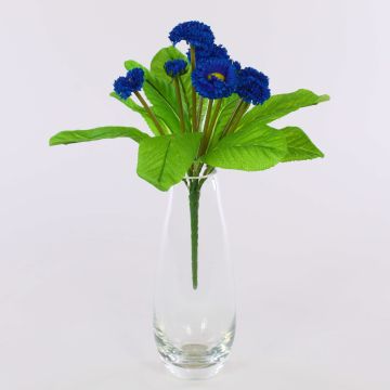 Margaritas artificiales PEGGY en varilla de ajuste, azul, 25cm Margaritas artificiales PEGGY en varilla de ajuste, azul, 25cm