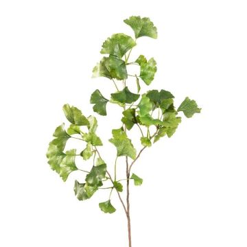 Rama artificial de ginkgo BAVLEN, verde, 85 cm