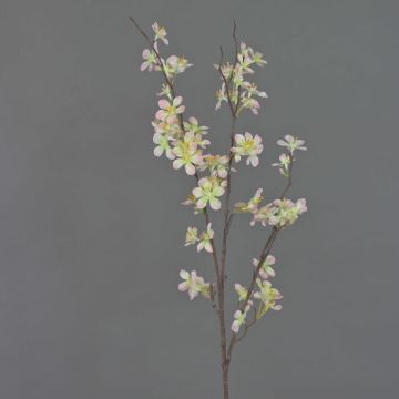 Rama de manzano falsa LOUISA, con flores, rosa-blanco, 85cm