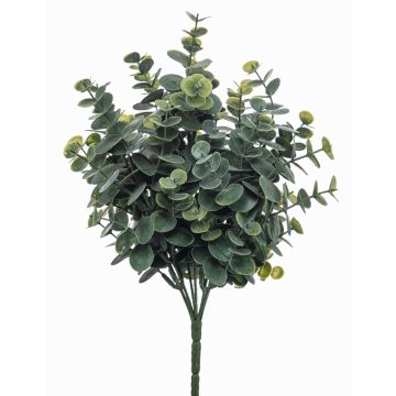 Eucalipto artificial GLIWEN en varilla, verde-gris, 30 cm