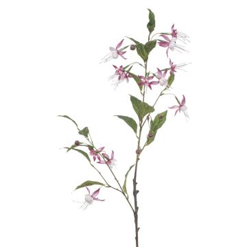Rama decorativa fucsia FROWEL, rosa y blanco, 95 cm