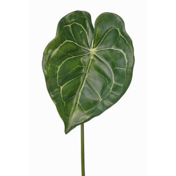 Hoja de Anthurium artificial LUVINA, verde, 65cm