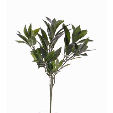 Rama de laurel artificial NAGISA, difícil inflamar, verde, 50cm