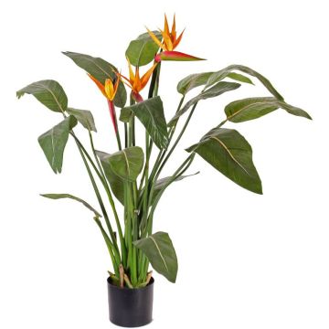 Strelitzia artificial DALILA, naranja-violeta, 110cm, 17x22cm Strelitzia artificial DALILA, naranja-violeta, 110cm, 17x22cm