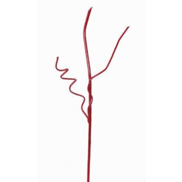 Rama de sauce tortuoso artificial, AZMIDI, lacado rojo, 95cm Rama de sauce tortuoso artificial, AZMIDI, lacado rojo, 95cm
