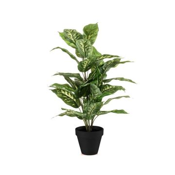 Planta artificial Dieffenbachia ELSAWA en maceta decorativa, verde, 65 cm Planta artificial Dieffenbachia ELSAWA en maceta decorativa, verde, 65 cm
