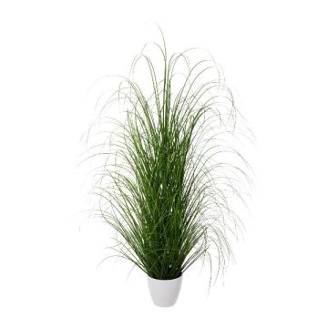 Hierba artificial para limpiar lámparas KIVRA en maceta decorativa, verde, 120 cm