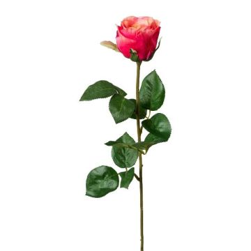 Flor decorativa rosa NORLAN, rosa viejo, 70 cm Flor decorativa rosa NORLAN, rosa viejo, 70 cm