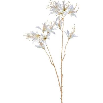 Rama artificial de amarilis de jardín FRIHEL, blanca, 80 cm