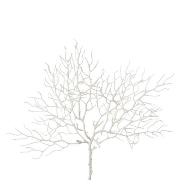 Rama artificial gorgonia STRAVO, blanca, 45 cm