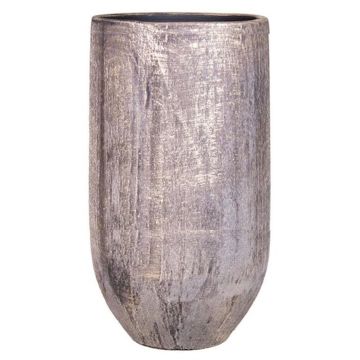 Jarrón de cerámica AETIOS, gradiente de color, oro-marrón, 45cm, Ø20cm Jarrón de cerámica AETIOS, gradiente de color, oro-marrón, 45cm, Ø20cm