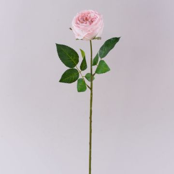 Rosa artificial MARNUK, rosa claro, 60 cm