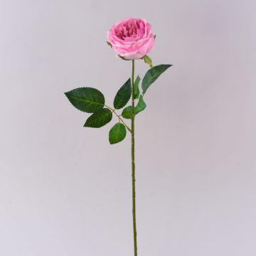 Rosa artificial MARNUK, rosa, 60 cm