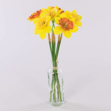 Ramo de narcisos artificiales LELA, amarillo-naranja, 35 cm, Ø 20 cm Ramo de narcisos artificiales LELA, amarillo-naranja, 35 cm, Ø 20 cm