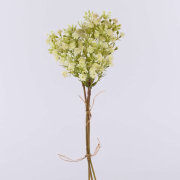 Ramo de flores artificiales de gypsophila CECILIA, blanco crema, 30 cm Ramo de flores artificiales de gypsophila CECILIA, blanco crema, 30 cm