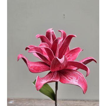 Camelia de espuma sintética SINDAKLY, rosa, 80 cm