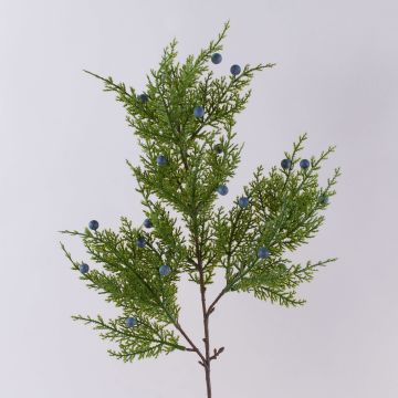 Rama decorativa de enebro NAFIRNE con bayas, verde-azul oscuro, 65 cm Rama decorativa de enebro NAFIRNE con bayas, verde-azul oscuro, 65 cm